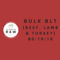 LDTR - BLT (Beef, Lamb, Turkey) BULK DEAL 13kg