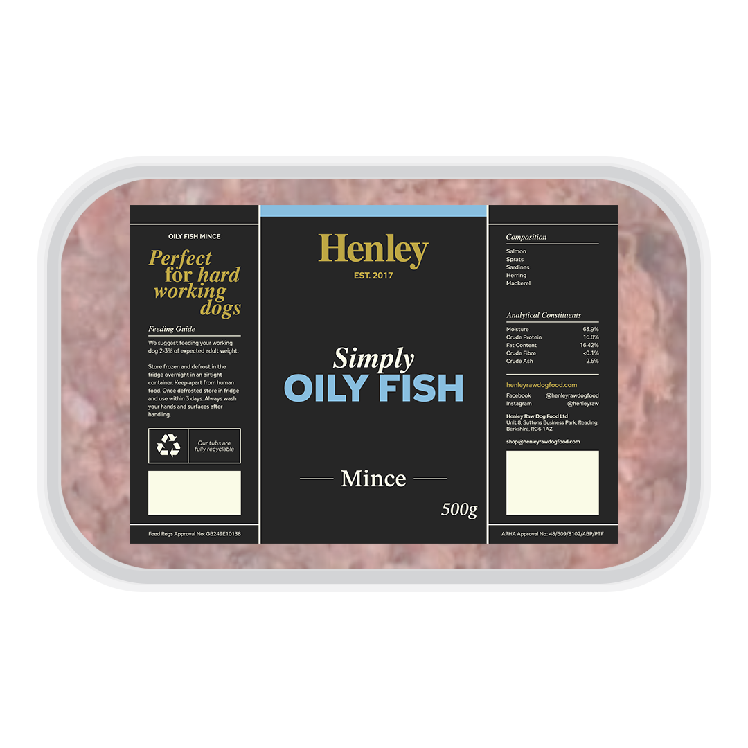 Henley Raw - Simply Oily Fish Mince 500g