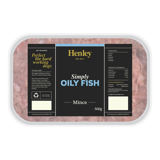 Henley Raw - Simply Oily Fish Mince 500g
