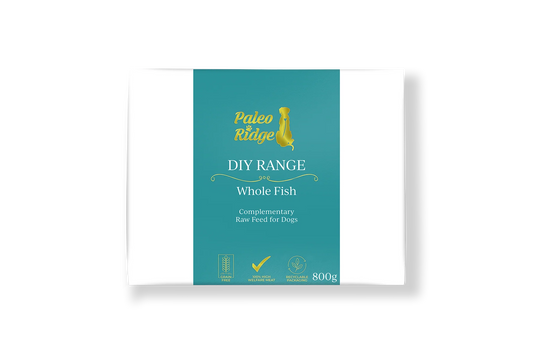Paleo Ridge - Seasonal Whole Fish (Sardines, Sprats, Sea Bass or Herring) 800g