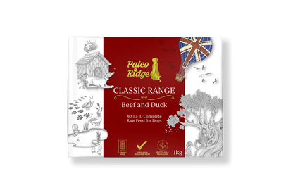 Paleo Ridge - Classic Beef & Duck 80:10:10 1kg