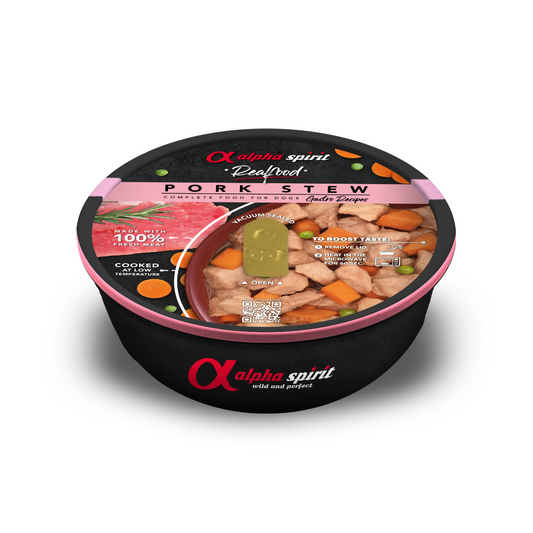 AlphaSpirit - Realfood Complete Pork Stew for Dogs 280g