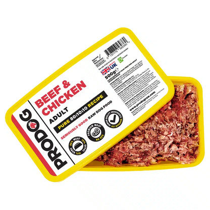 Prodog - 80:10:10 Beef & Chicken with Offal 1kg
