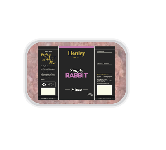 Henley Raw - Simply Rabbit 500g