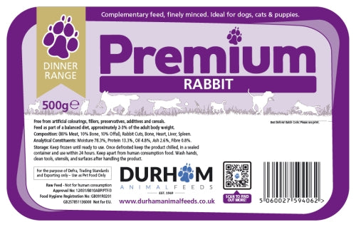 DAF Dinner - Rabbit 500g