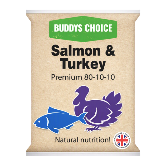 Albion - Buddy's Choice Turkey & Salmon 80:10:10 Mince 454g