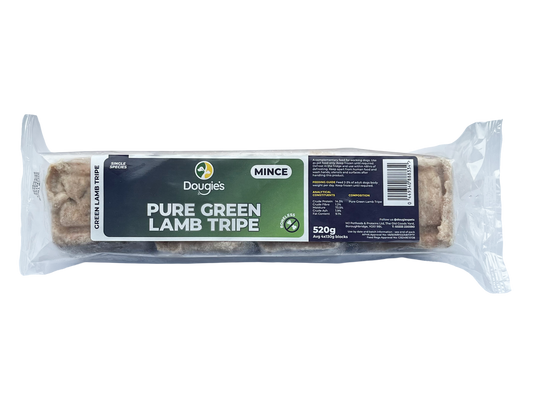 Dougies - Pure Lamb Green Tripe (Boneless) 560g