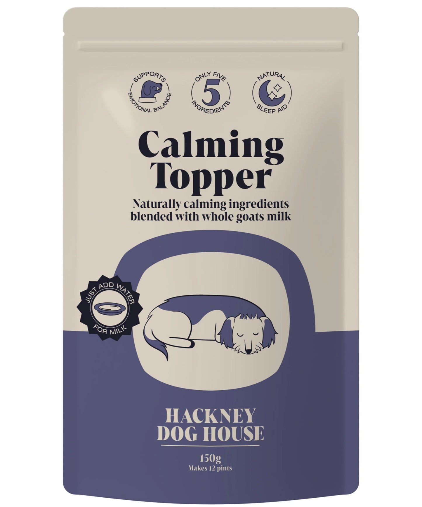 Calming Topper Goats Milk - Makes 12 Pints ☮️