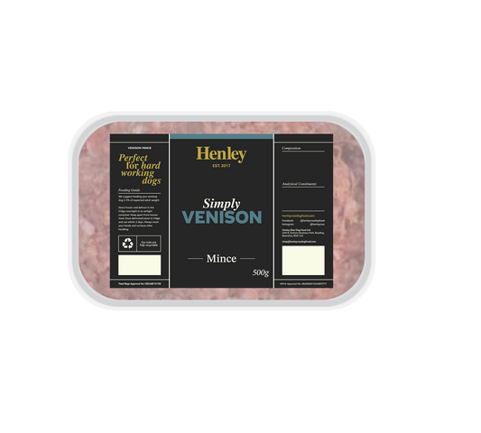 Henley Raw - Simply Boneless Venison 500g