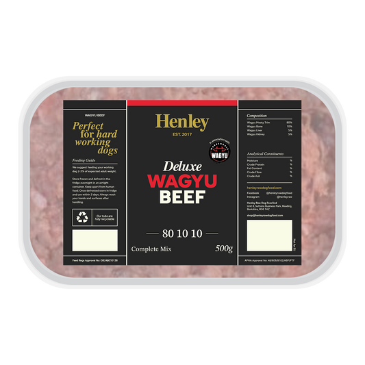 Henley Raw - Wagyu Beef 80:10:10 500g