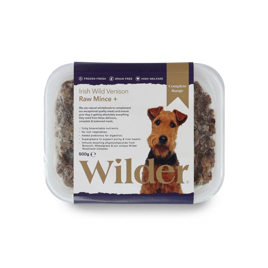 Wilder - Irish Venison Plus Complete Mince 500g