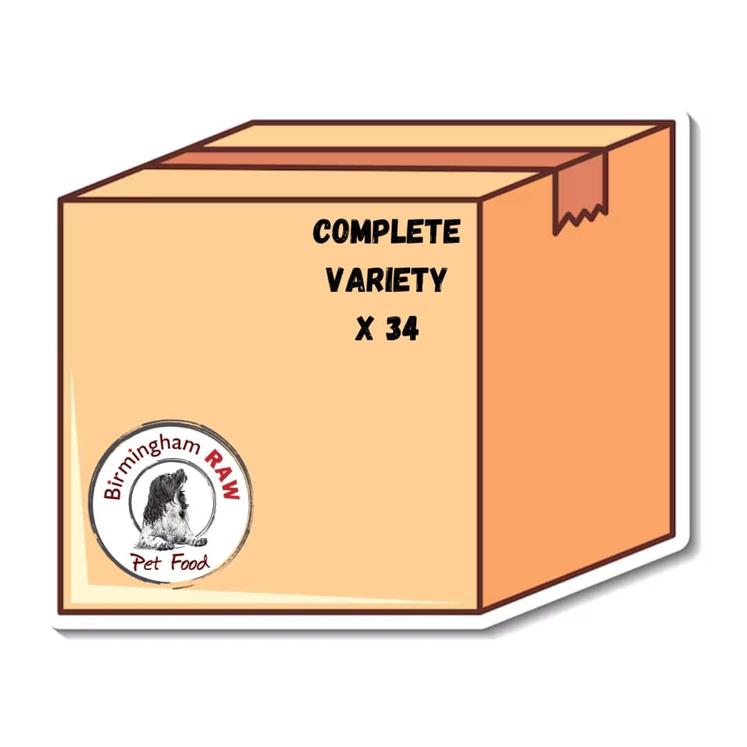Birmingham Raw - Complete Variety Minces (Box of 34)
