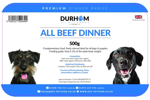 DAF Dinner - Beef 500g