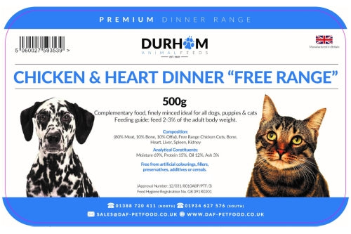 DAF Dinner - Chicken & Heart 500g