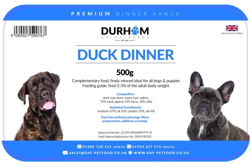 DAF Dinner - Duck 500g