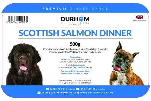 DAF Dinner - Scottish Salmon 500g