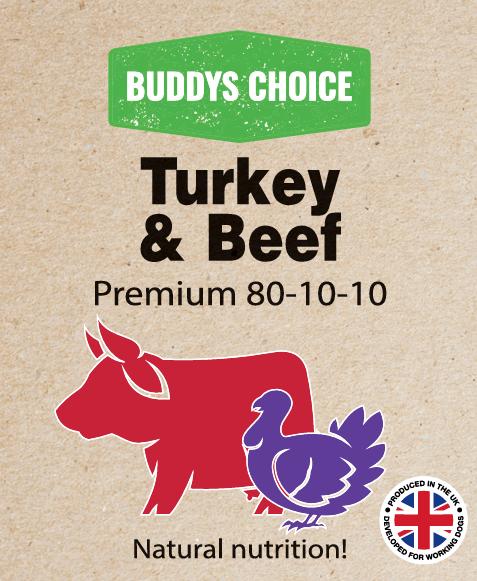 Albion - Buddy's Choice Turkey & Beef 80:10:10 454g