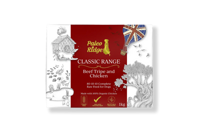 Paleo Ridge - Classic Beef Tripe & Chicken 80:10:10 500g/1kg