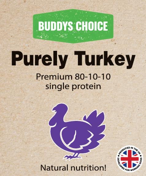 Albion - Buddy's Choice Purely Turkey 80:10:10 454g