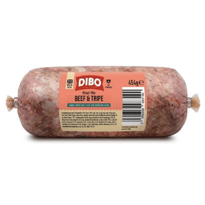 DIBO Chubb (Formerly Bulmers) - Beef & Tripe Mix 80:10:10 Mince 454g