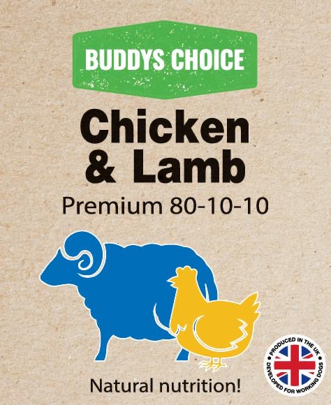 Albion - Buddy's Choice Chicken & Lamb 80:10:10 454g