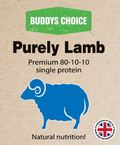 Albion - Buddy's Choice Purely Lamb 80:10:10 454g