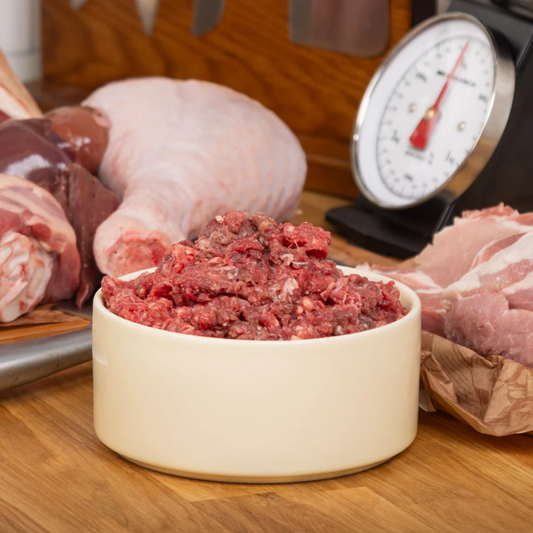 The Dog's Butcher - Mixed Meat with Turkey 80:10:10 Mince 1kg