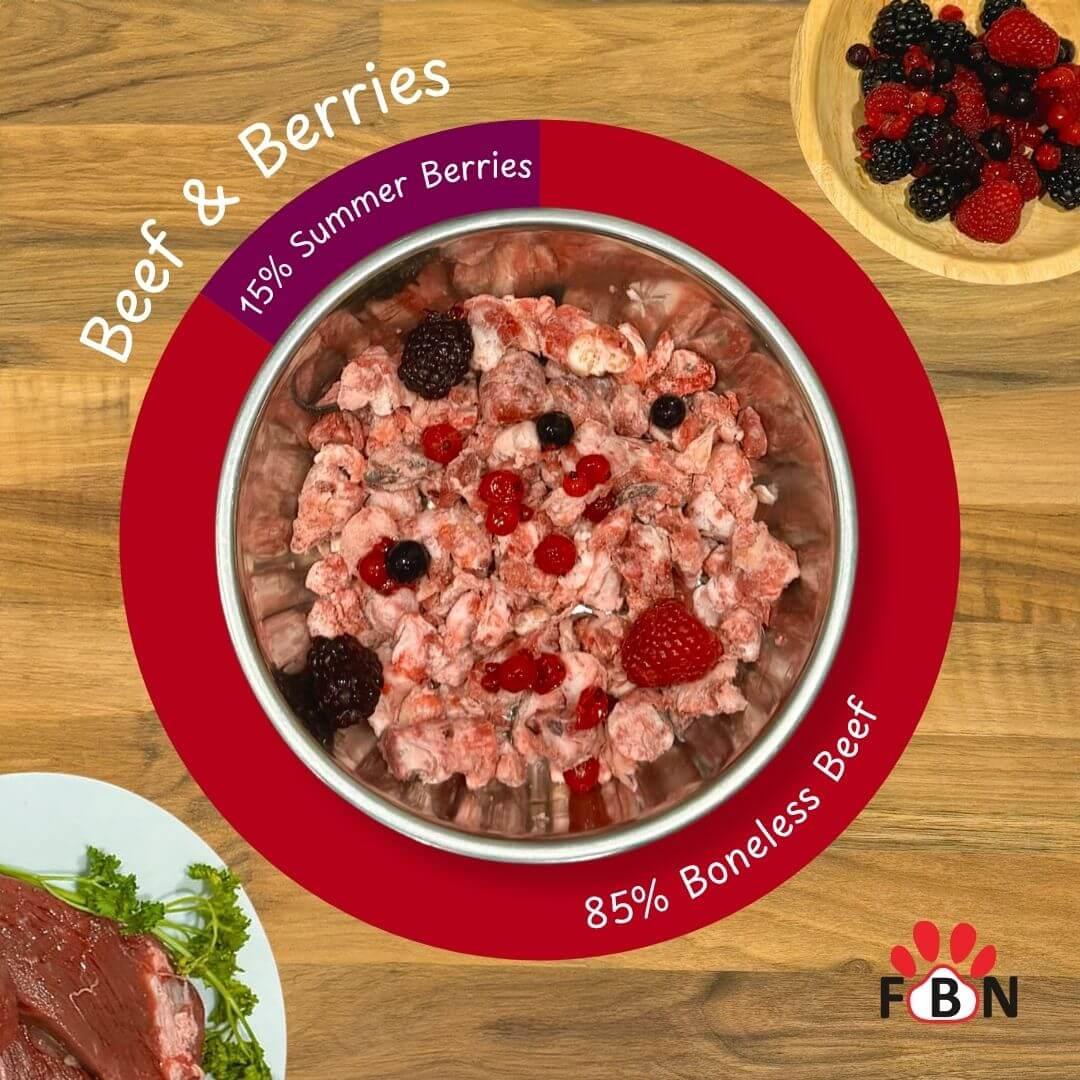 FBN - Beef & Berries (Boneless) 1kg