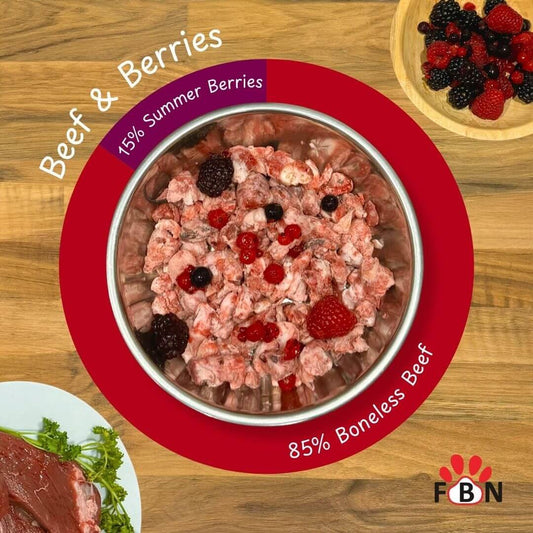 FBN - Beef & Berries (Boneless) 1kg