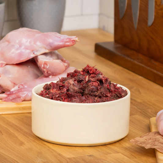 The Dog's Butcher - Wild Gutted British Hare Mince 1kg