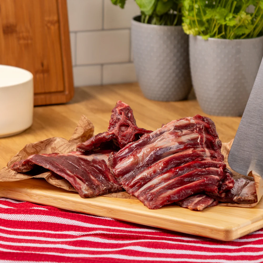 Venison Ribs, Neck & Spine - The Dogs Butcher 1kg