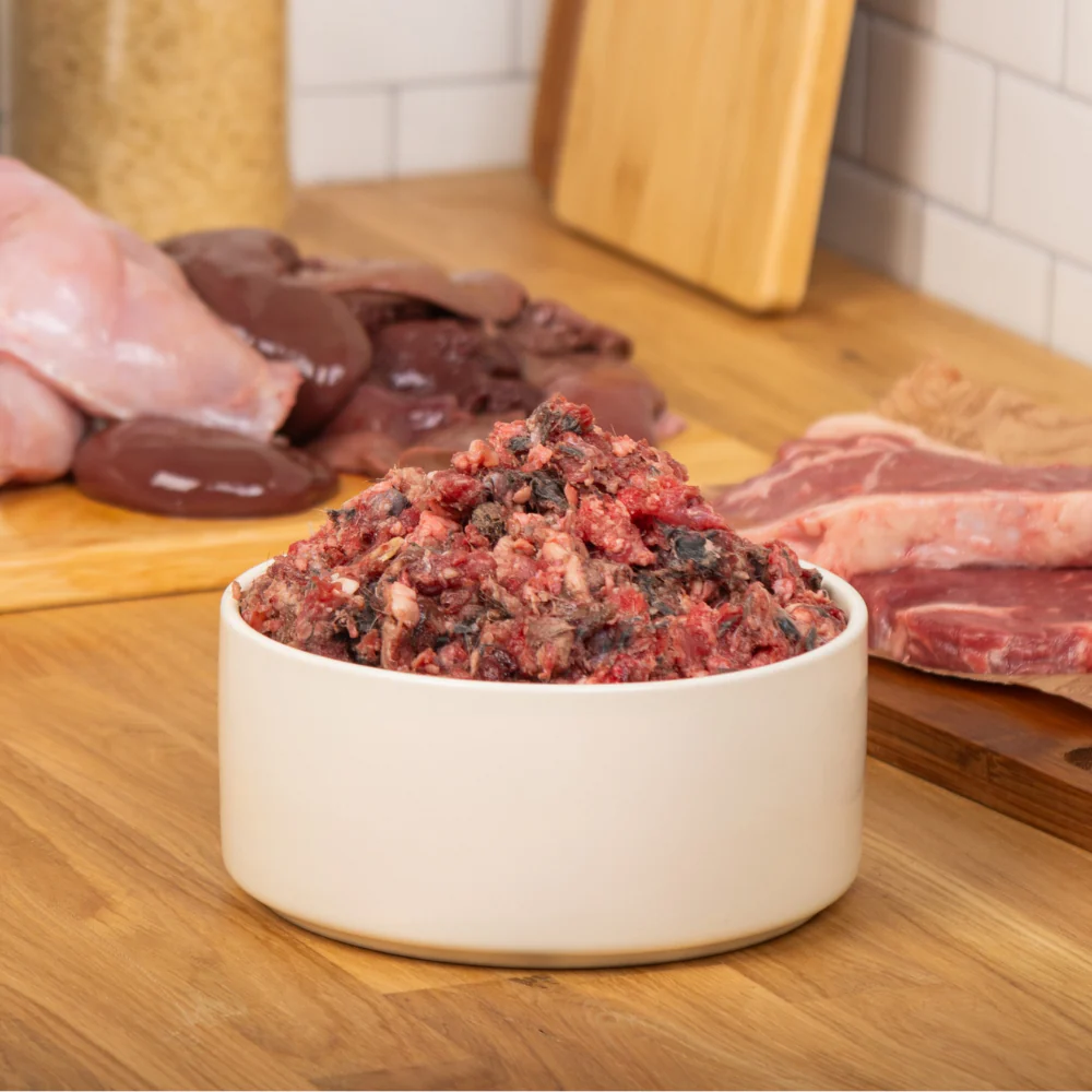 The Dog's Butcher - Ox (Beef) Mince with Rabbit 80:10:10 Mince 1kg