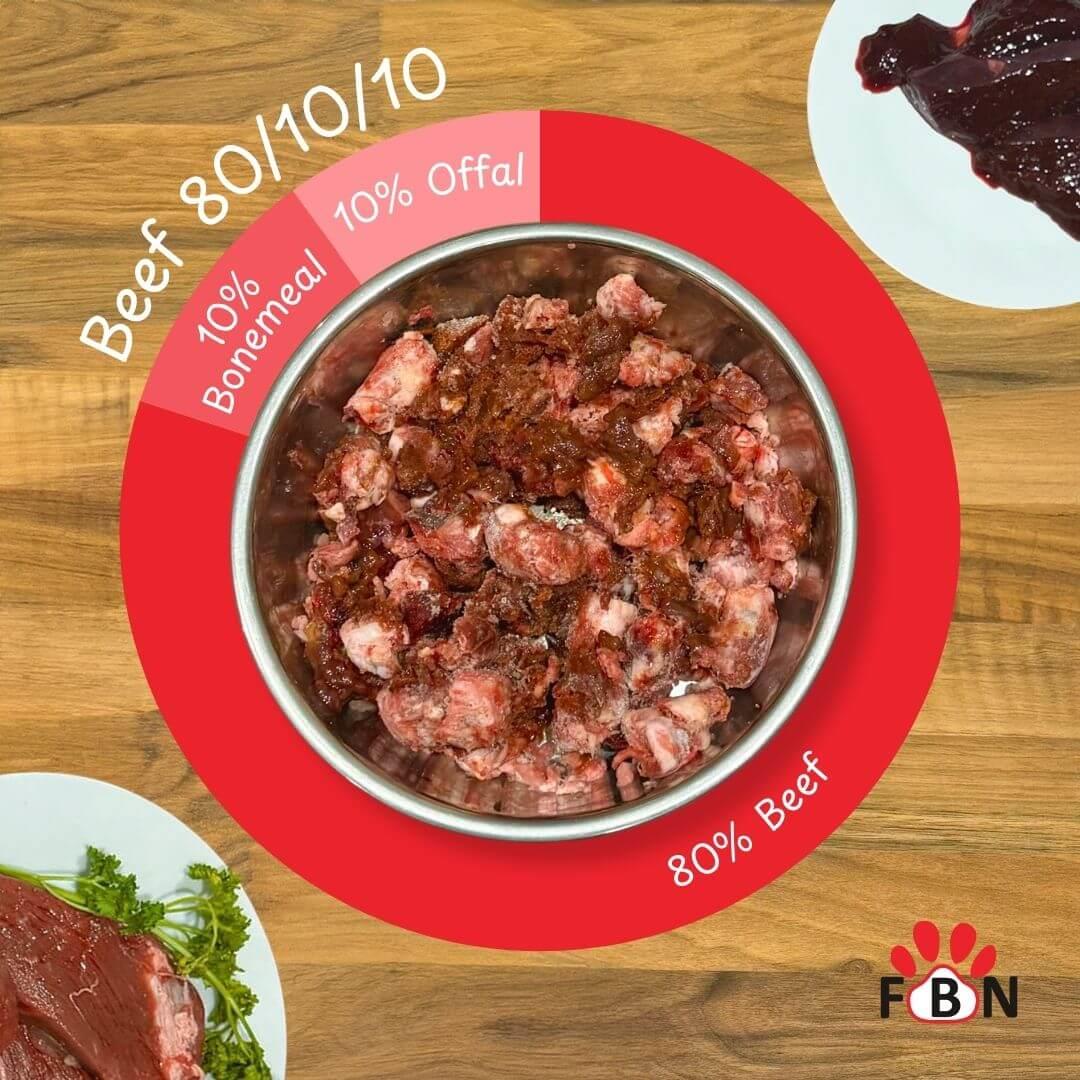 FBN - Beef 80:10:10 1kg
