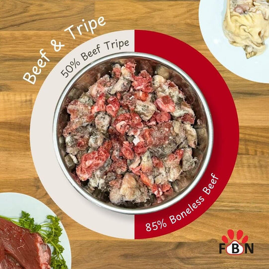 FBN - Beef & Tripe (Boneless) 1kg