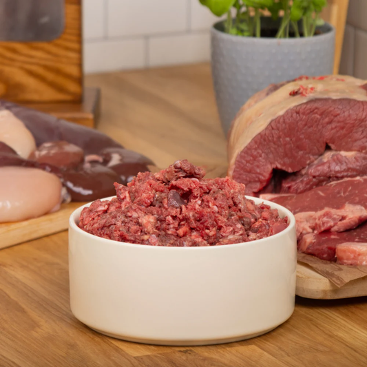The Dog's Butcher - Ox (Beef) Mince with Chicken 80:10:10 Mince 1kg