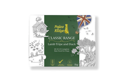 Paleo Ridge - Classic Lamb Tripe & Duck 80:10:10 1kg