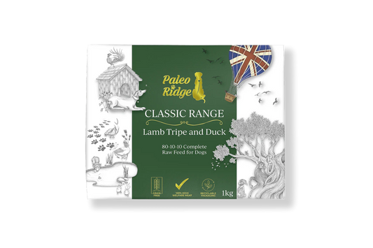 Paleo Ridge - Classic Lamb Tripe & Duck 80:10:10 1kg