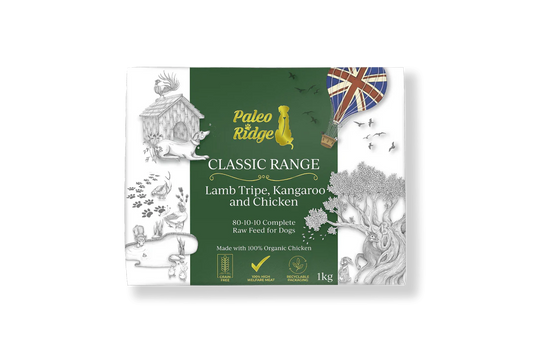 Paleo Ridge - Classic Lamb Tripe, Kangaroo & Chicken 80:10:10 1kg