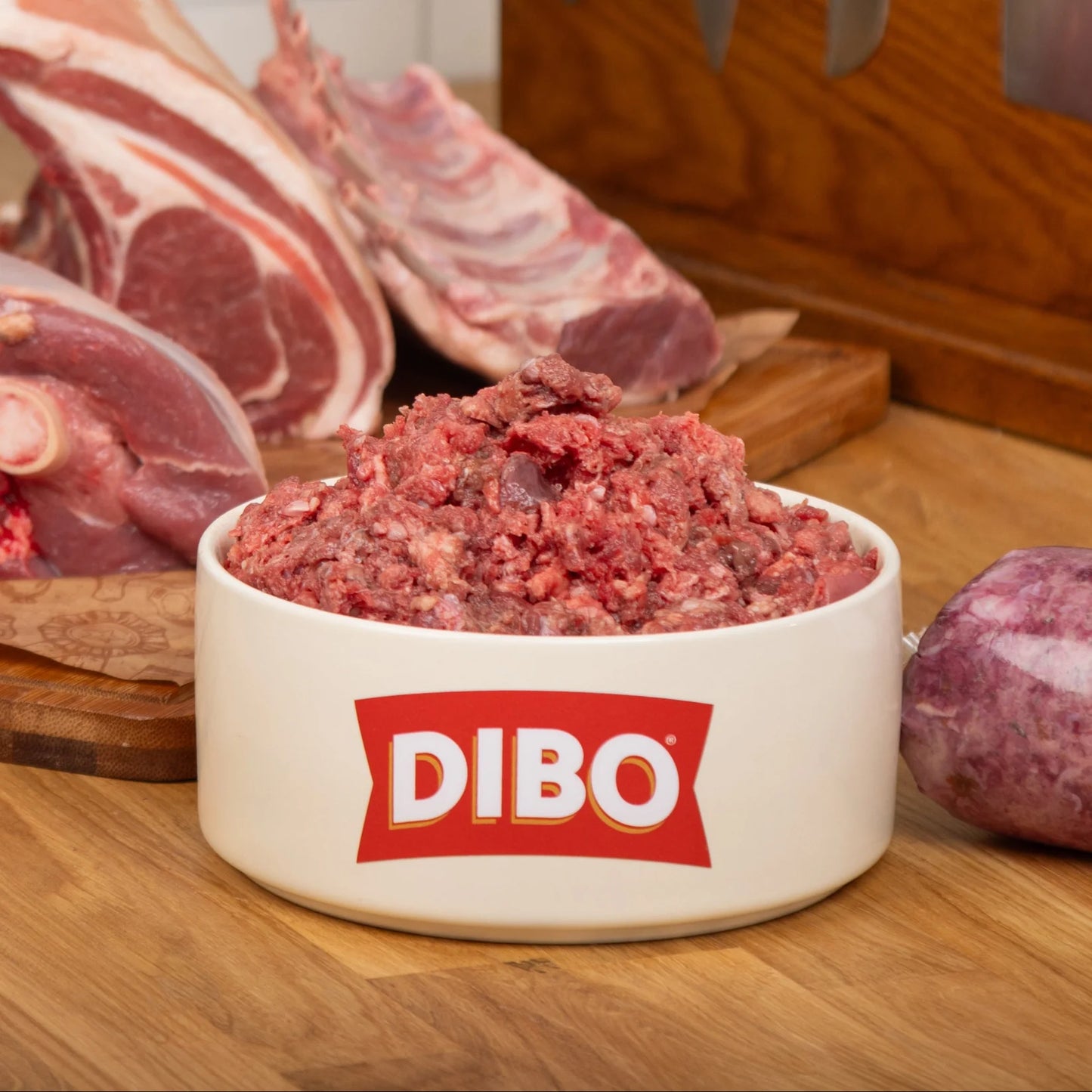 DIBO Chubb (Formerly Bulmers) - Single Protein Lamb Mince (Up to 10% Bone) 454g