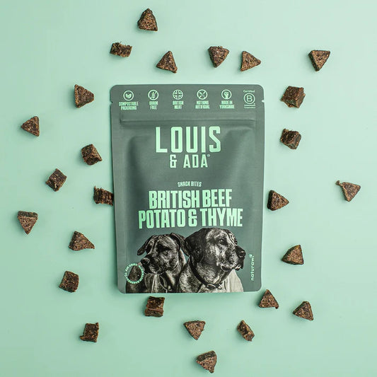 Louis & Ada/Naturaw - British Beef, Potato & Thyme Snack Bites