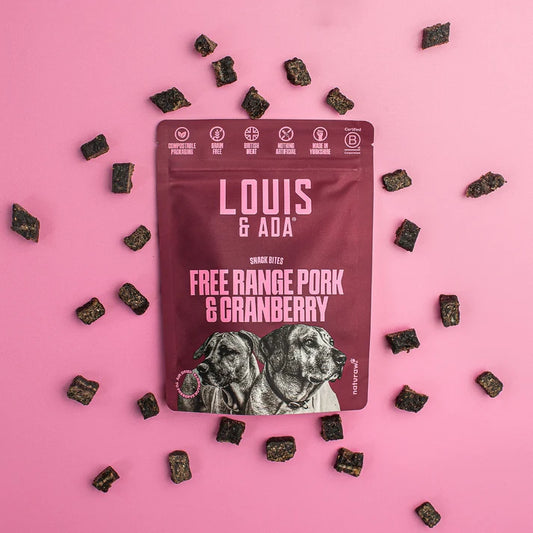 Louis & Ada/Naturaw - Free Range Pork & Cranberry Snack Bites
