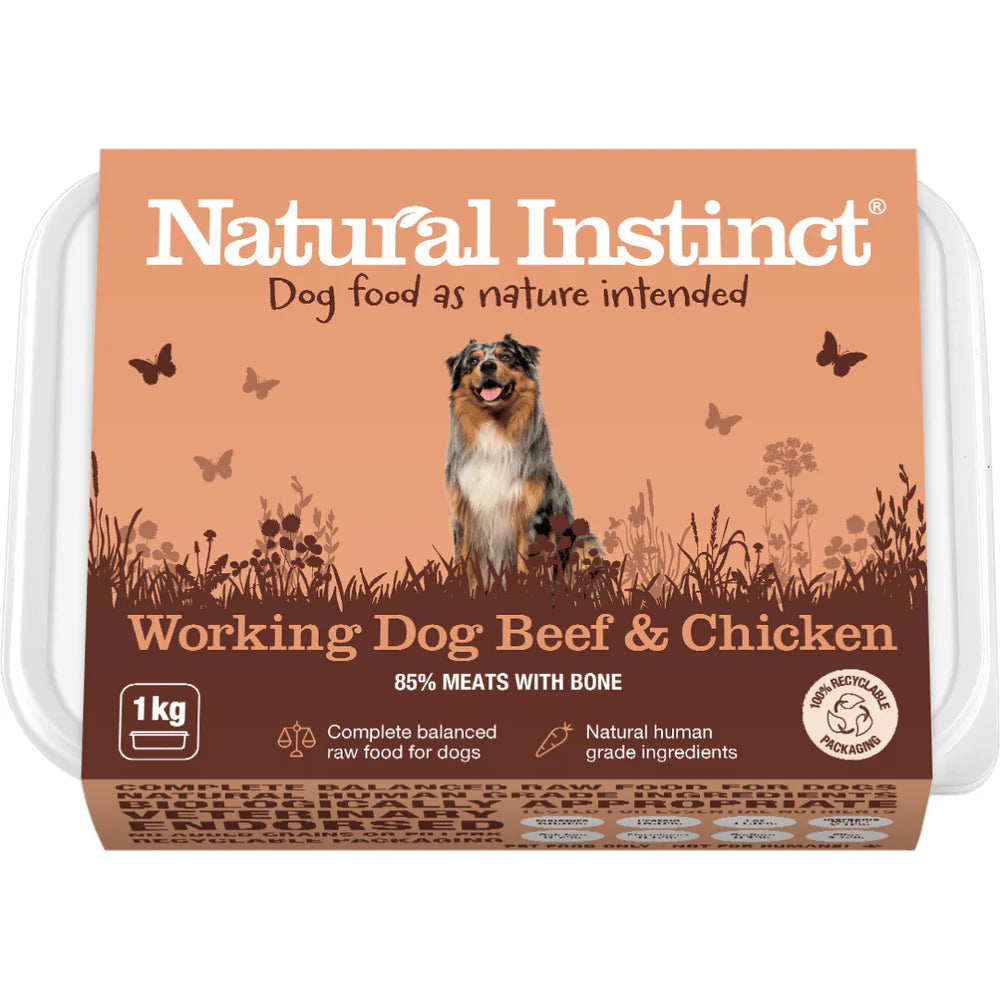 Natural Instinct - Working Beef & Chicken 1kg