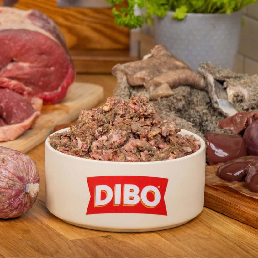 DIBO Chubb (Formerly Bulmers) - Beef & Tripe Mix 80:10:10 Mince 454g
