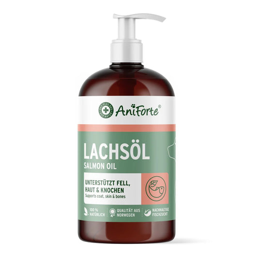 Aniforte - Salmon Oil for Dogs, Cats & Horses 100ml/250ml/500ml